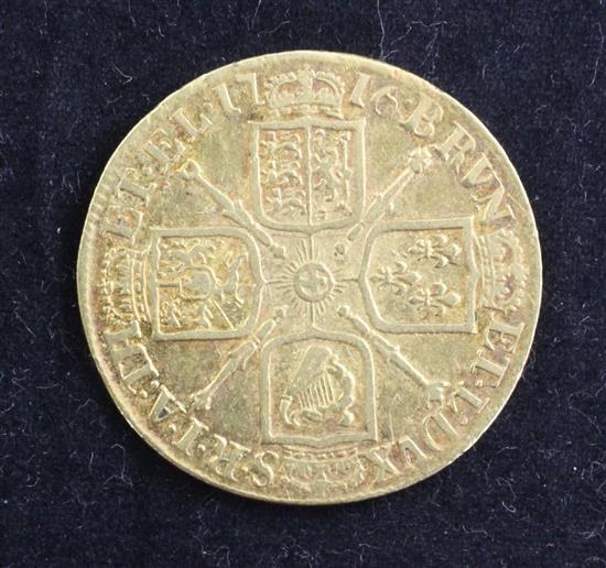 A George I gold guinea, 1716,